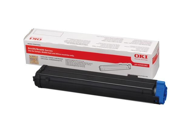 Toner OKI 43502302 B4400/4600 3K sort 